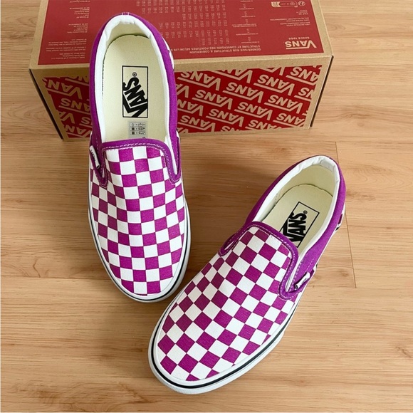 Vans Shoes - Vans Classic Slip-On
Checkerboard Shoe Women 10.0 US Mens 8.5 US